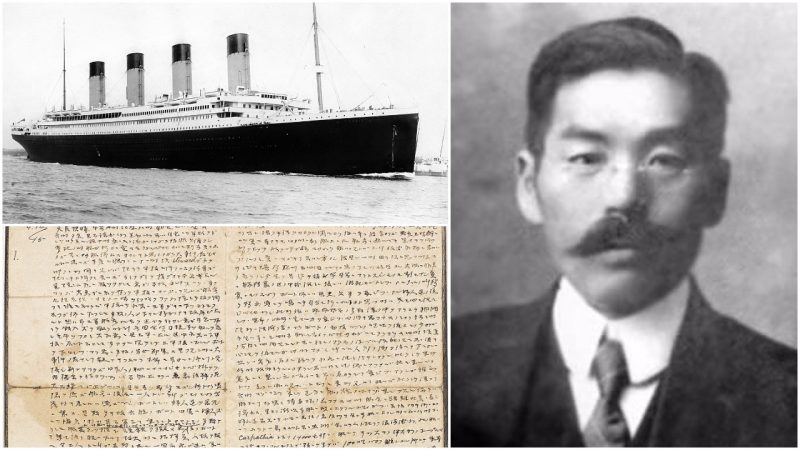 Writings of Sole Japanese Titanic Survivor